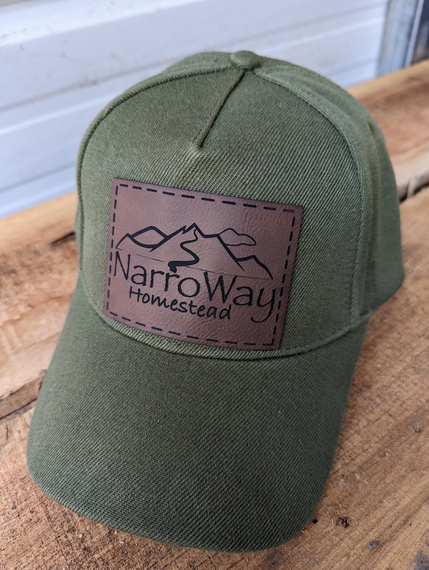 NarroWay Homestead Adjustable Ball Cap with built in head lamp