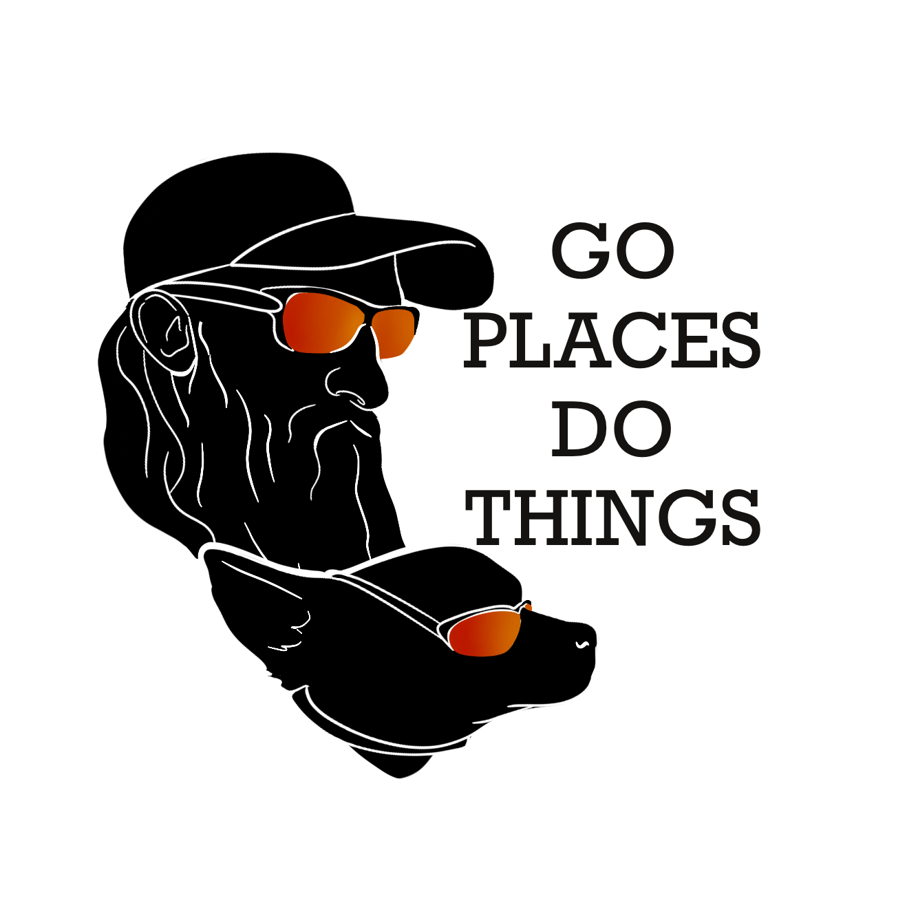 Sticker - Go Places Do Things