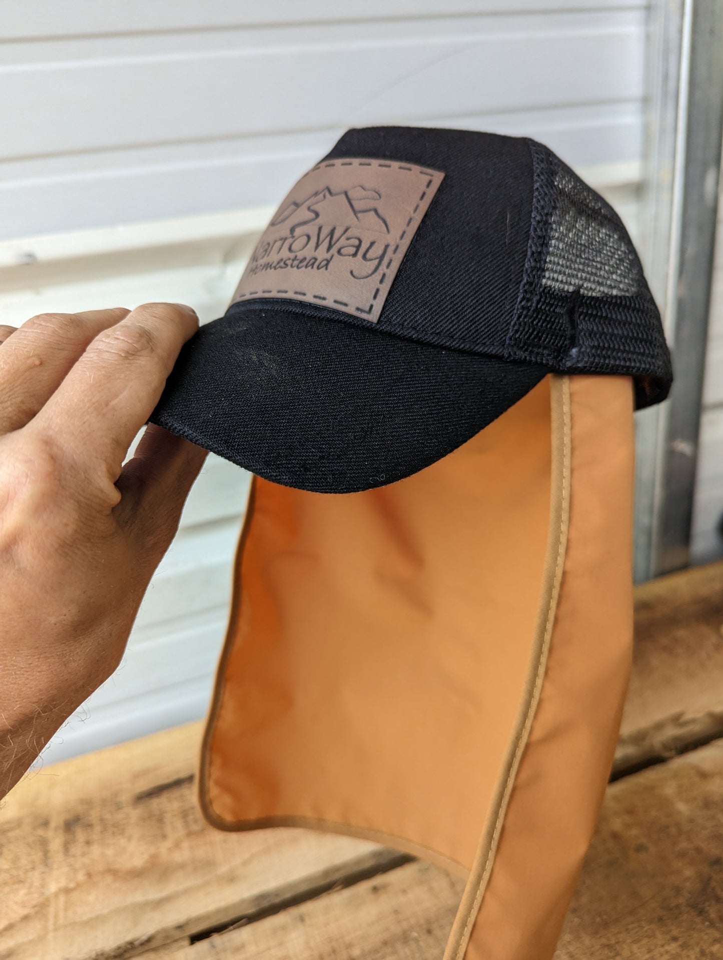 NarroWay Homestead Adjustable Ball Cap with built in head lamp