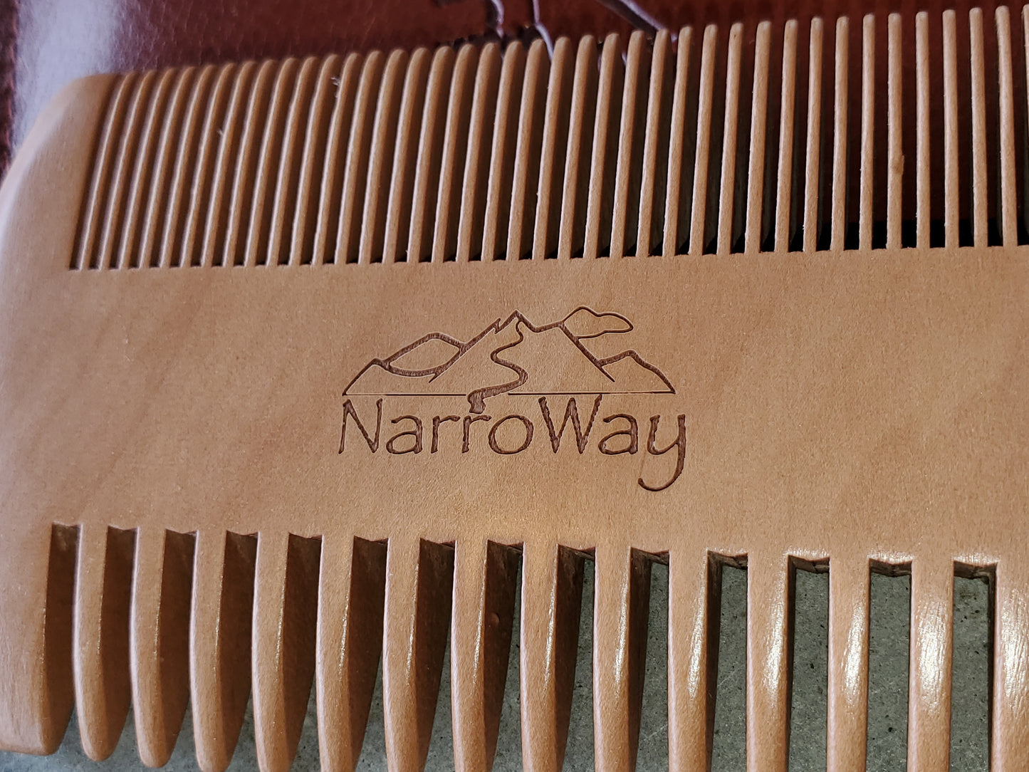 Wooden NarroWay Beard Comb