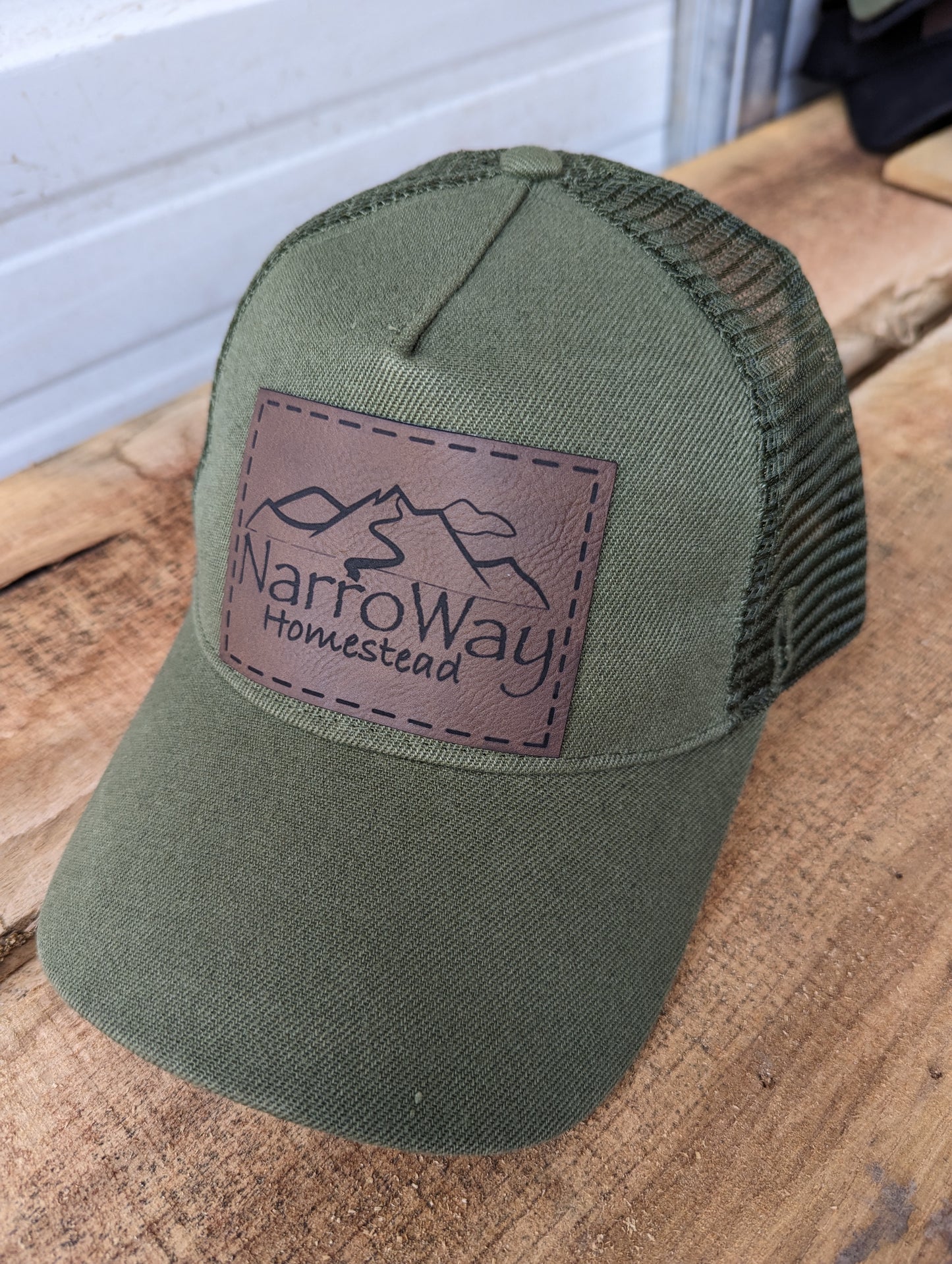 NarroWay Homestead Adjustable Ball Cap with built in head lamp