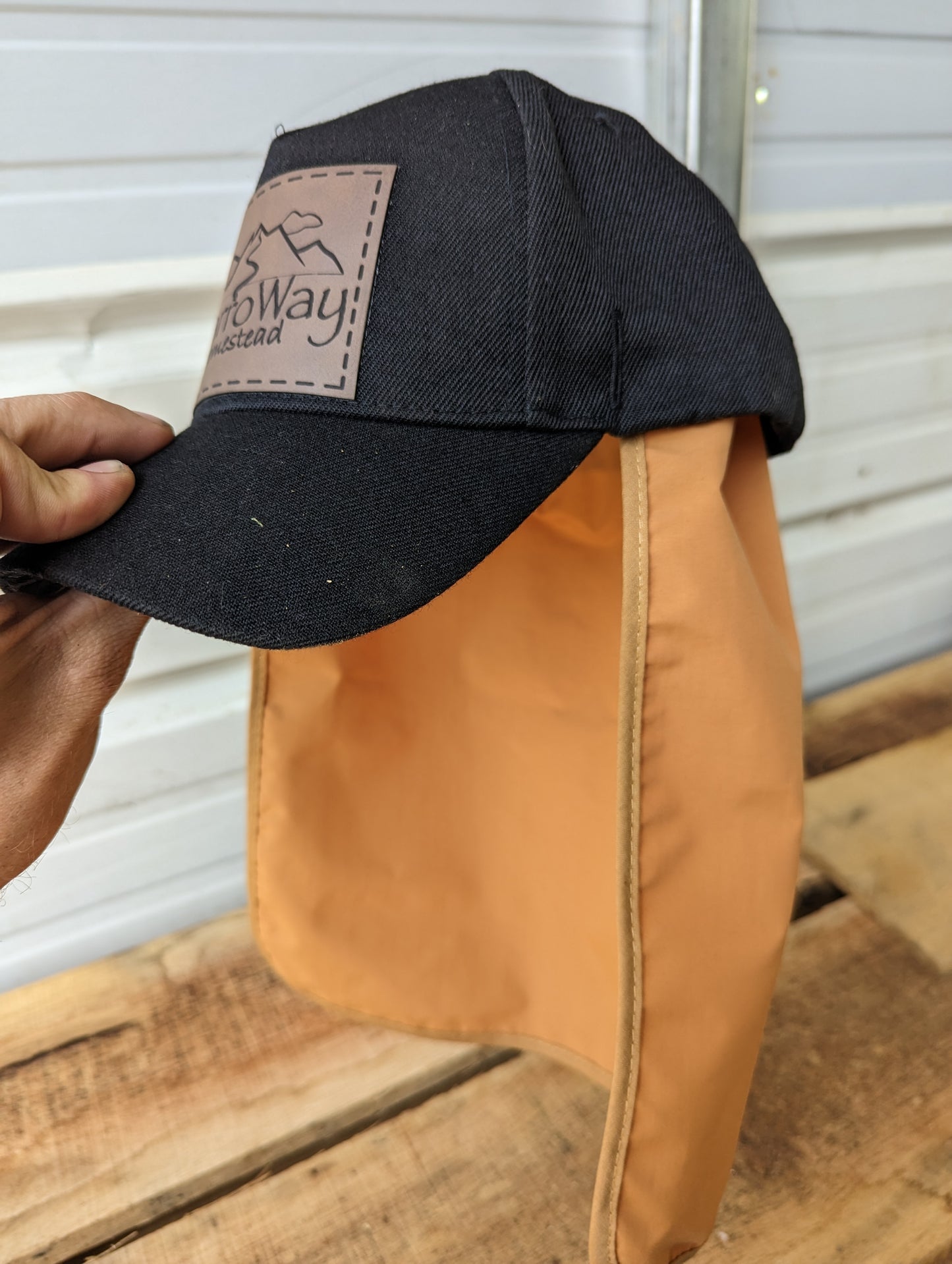 NarroWay Homestead Adjustable Ball Cap with built in head lamp