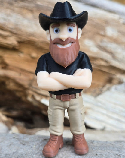 4" Figurine - Homestead characters Minion, Nate and Jen