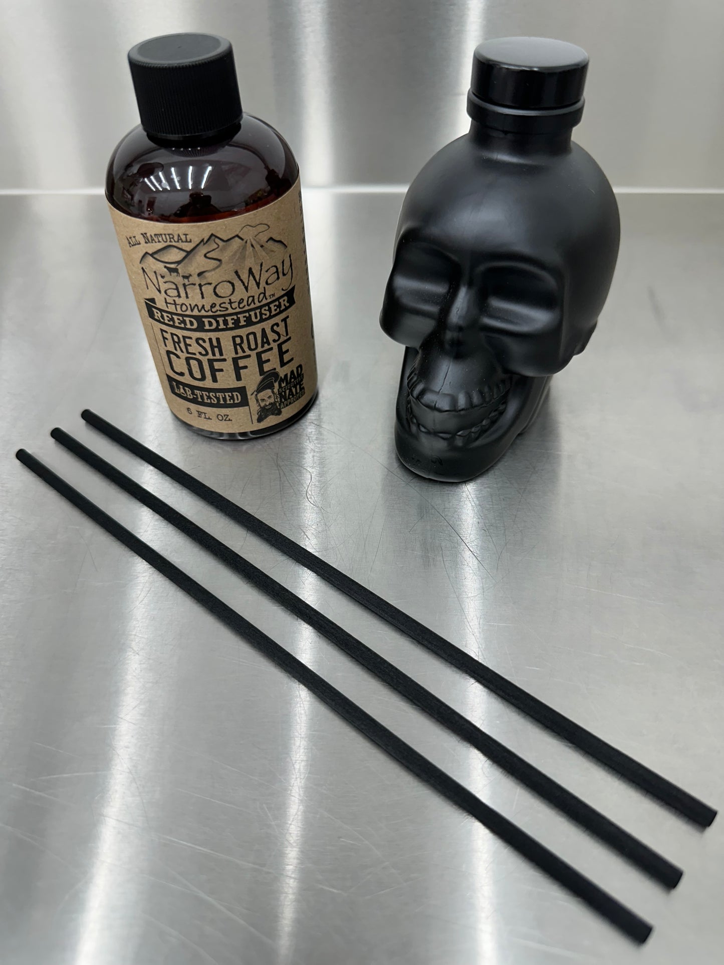 Skull Room Diffuser Oil, Vessel & Reeds