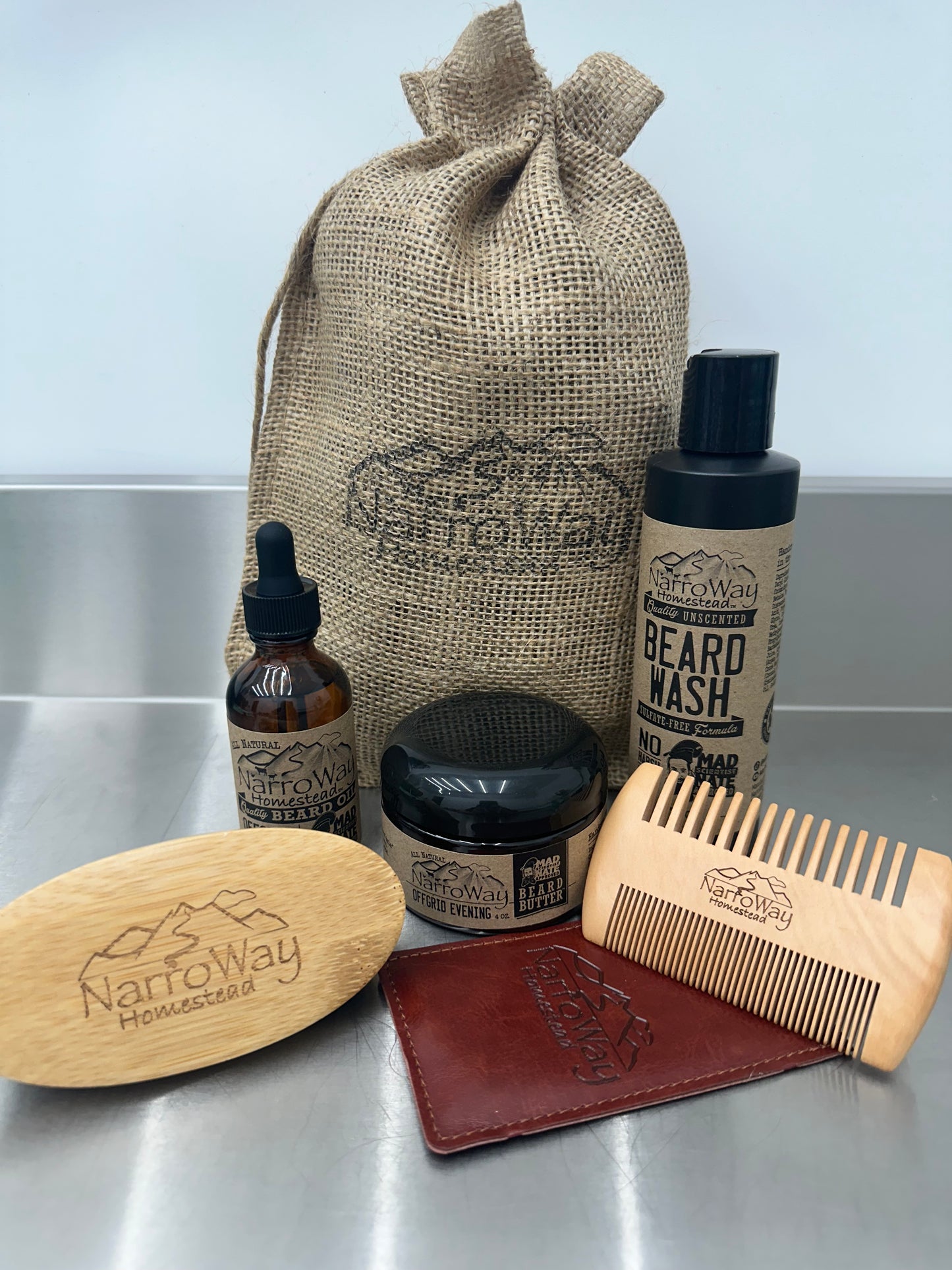 NarroWay Homestead Beard Care Bundle