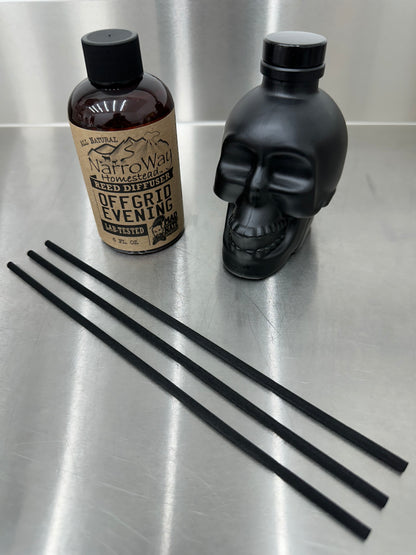 Skull Room Diffuser Oil, Vessel & Reeds