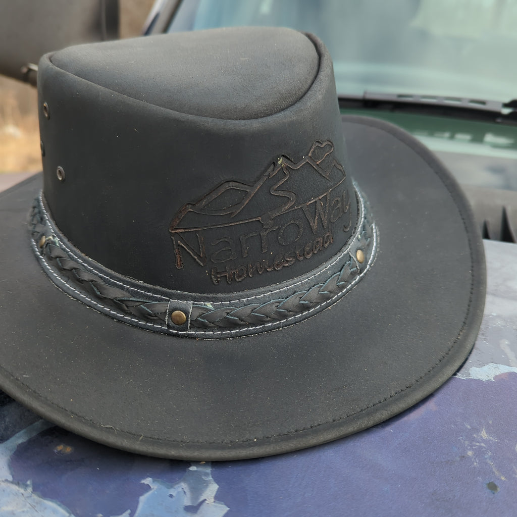 Leather Hat – NarroWay Homestead