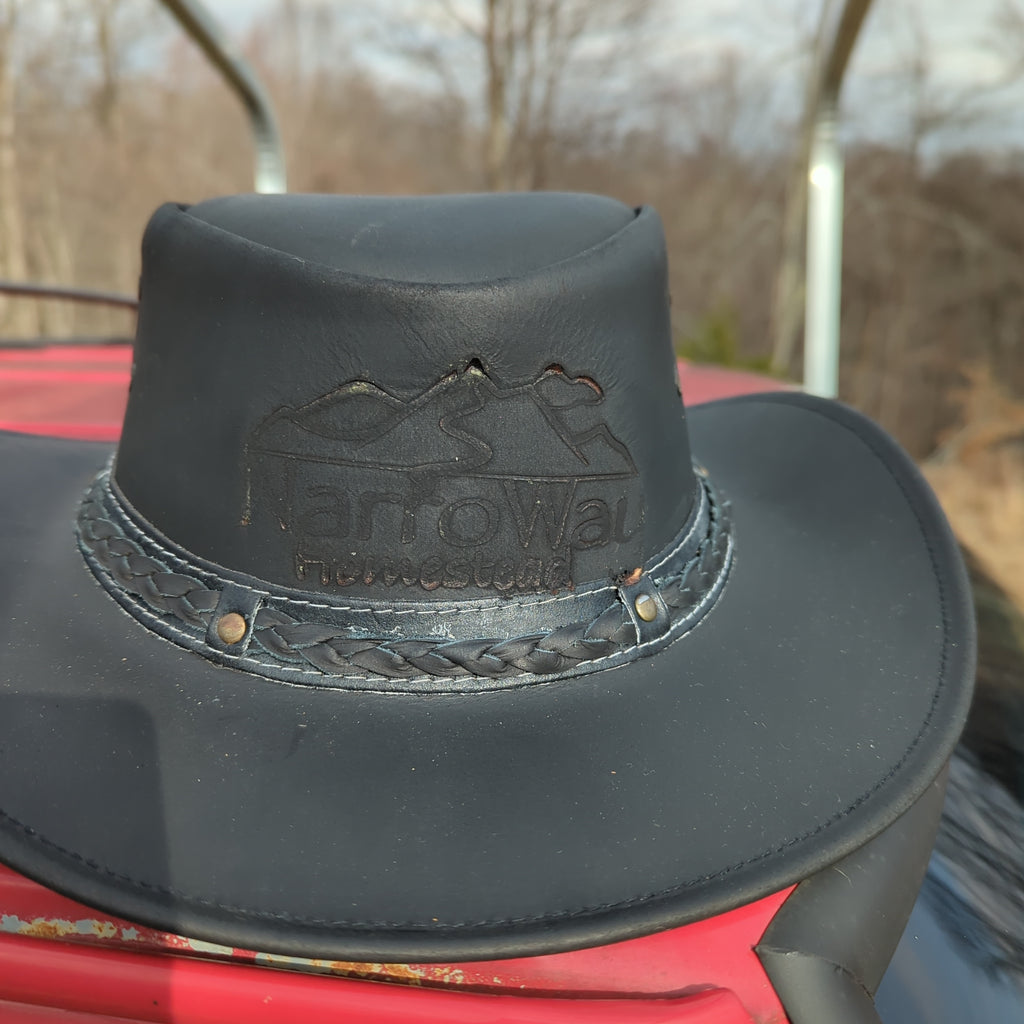 Leather Hat – NarroWay Homestead