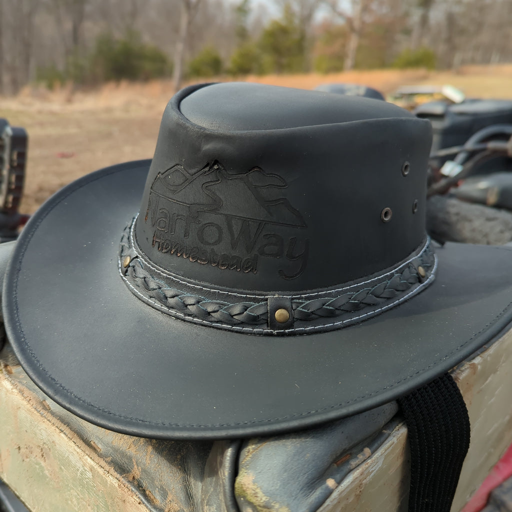 Leather Hat – NarroWay Homestead