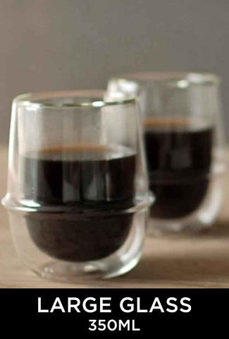 KINTO KRONOS DOUBLE WALL GLASS - Essense Coffee